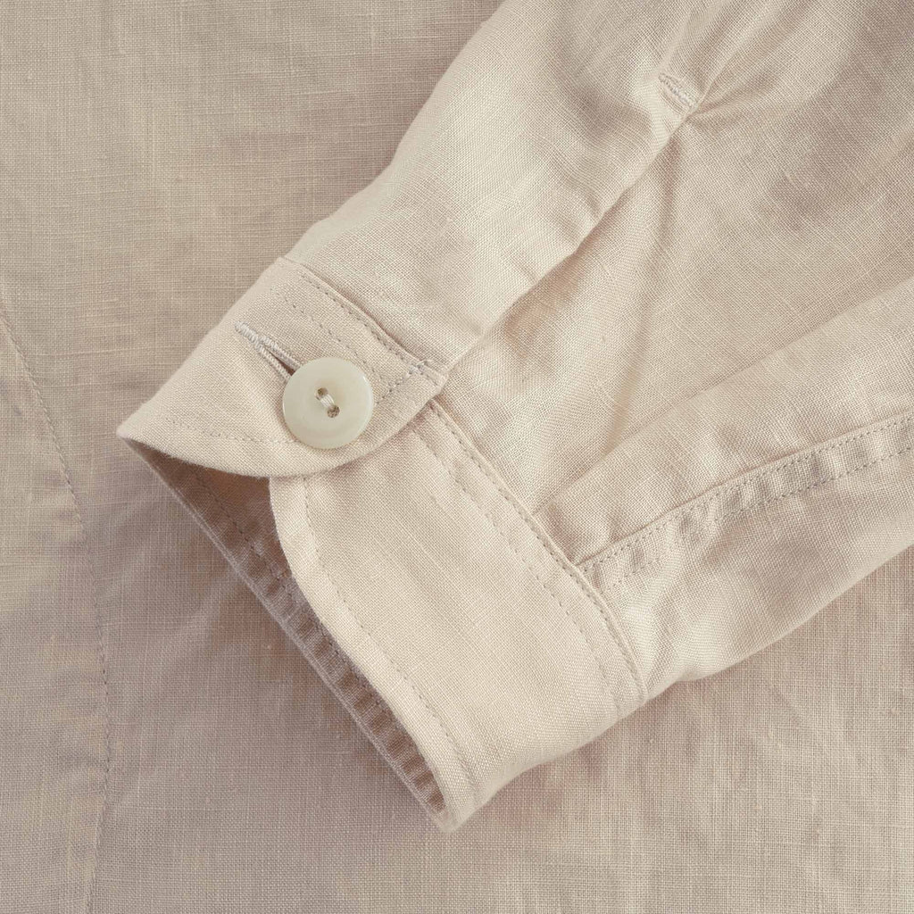 Linen Pullover Shirt - Beige