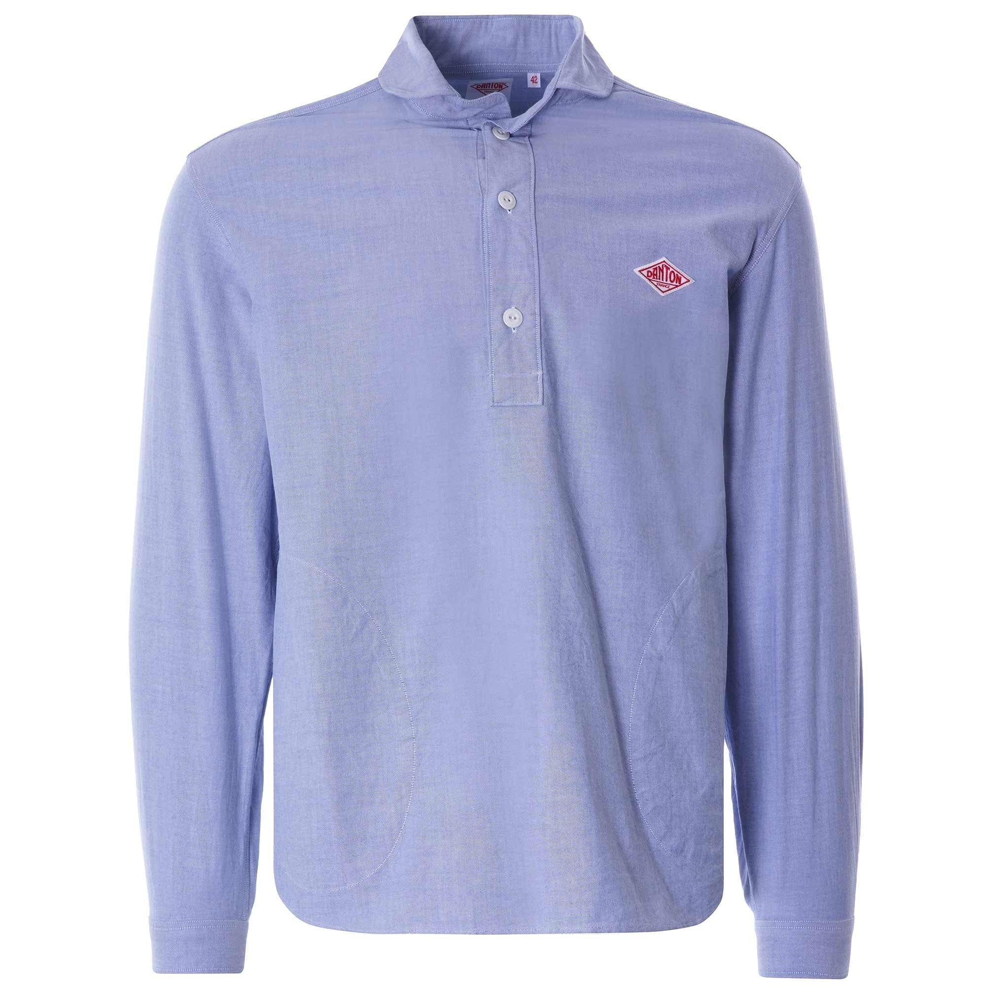 Oxford Cloth Pullover Shirt - Blue