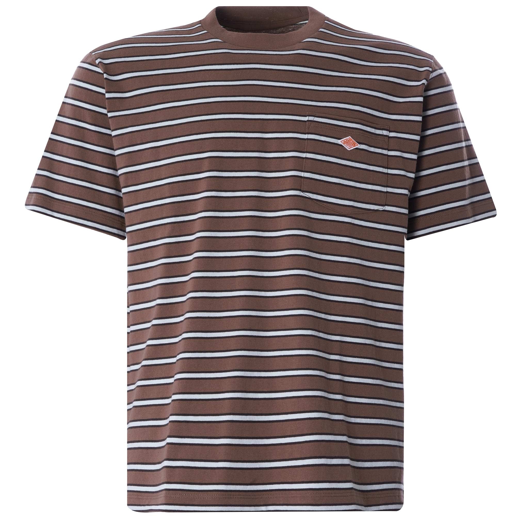 Pocket Tee - Brown/Black
