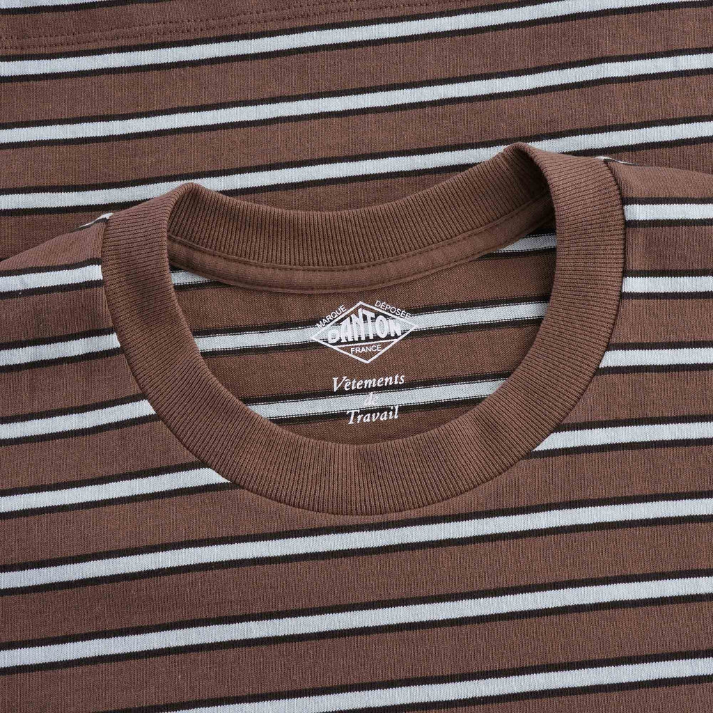 Pocket Tee - Brown/Black