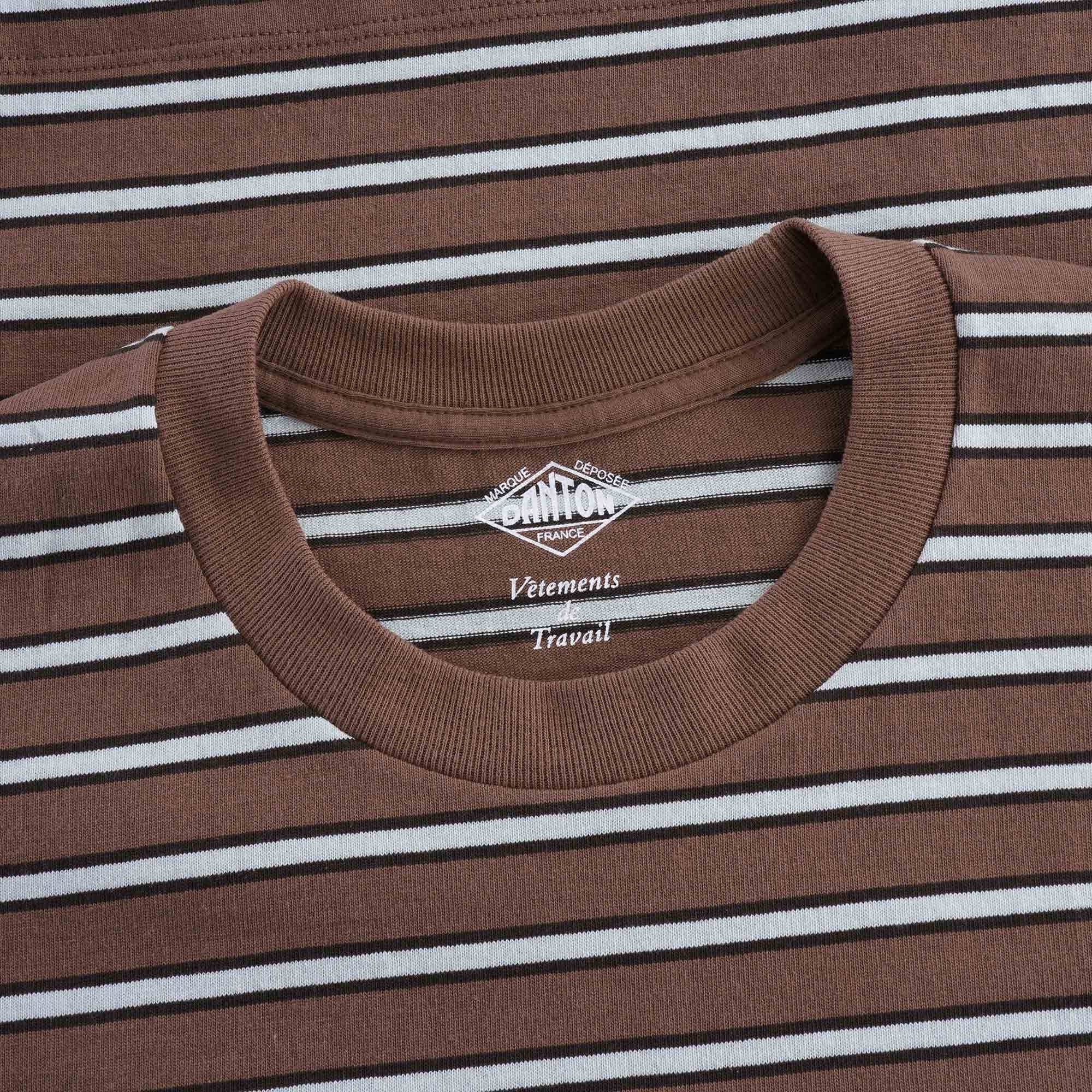 Pocket Tee - Brown/Black