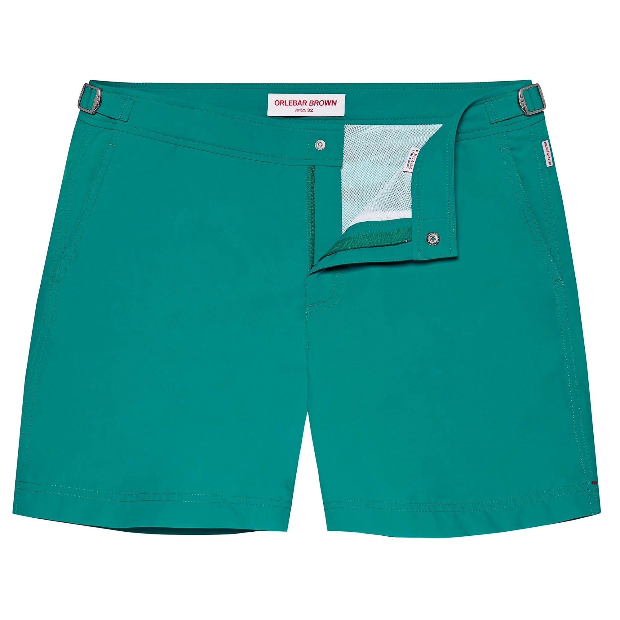 Bulldog Mid Length Swim Shorts - Emerald