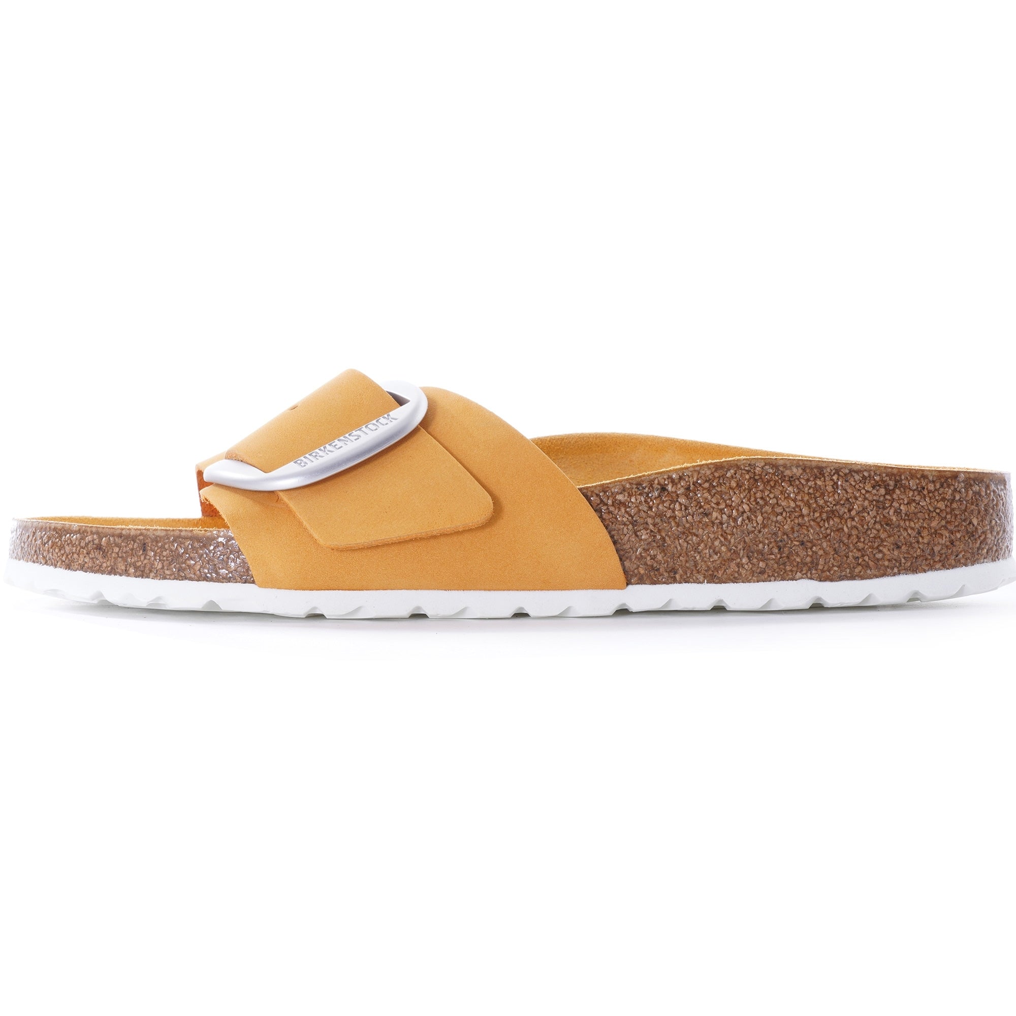 Madrid Big Buckle Nubuck Leather - Apricot