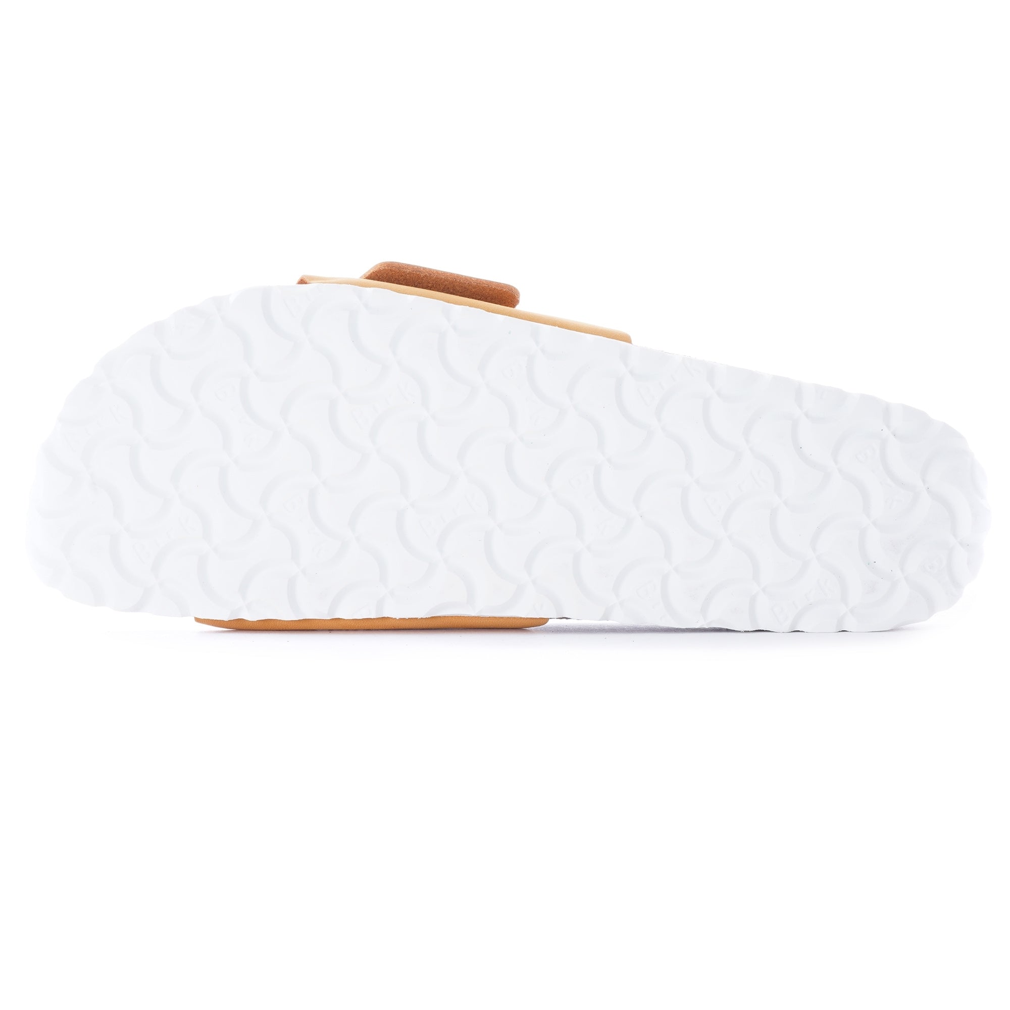 Madrid Big Buckle Nubuck Leather - Apricot