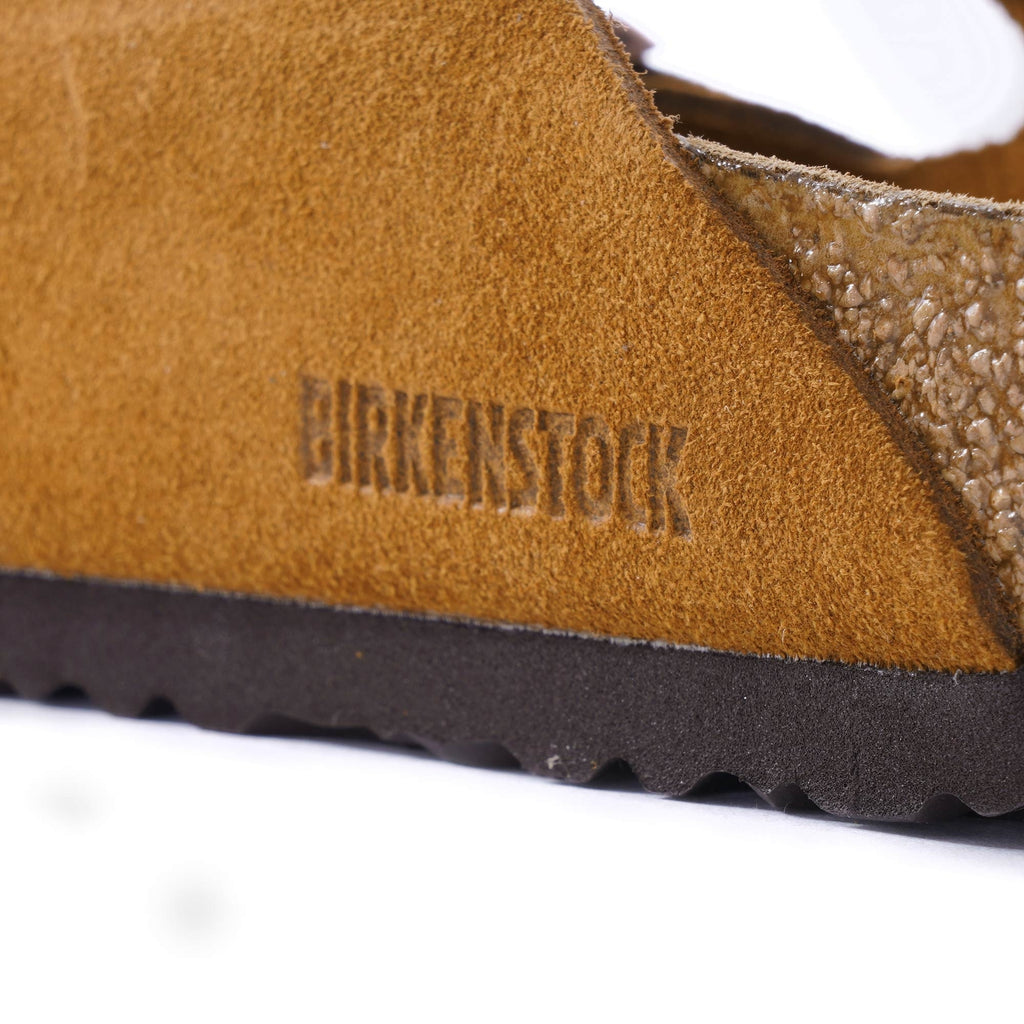 Arizona Soft Footbed Suede Leather - Mink