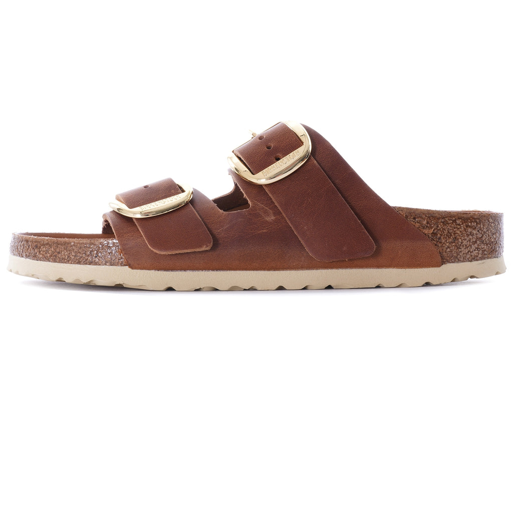 Arizona Big Buckle Oiled Leather - Cognac