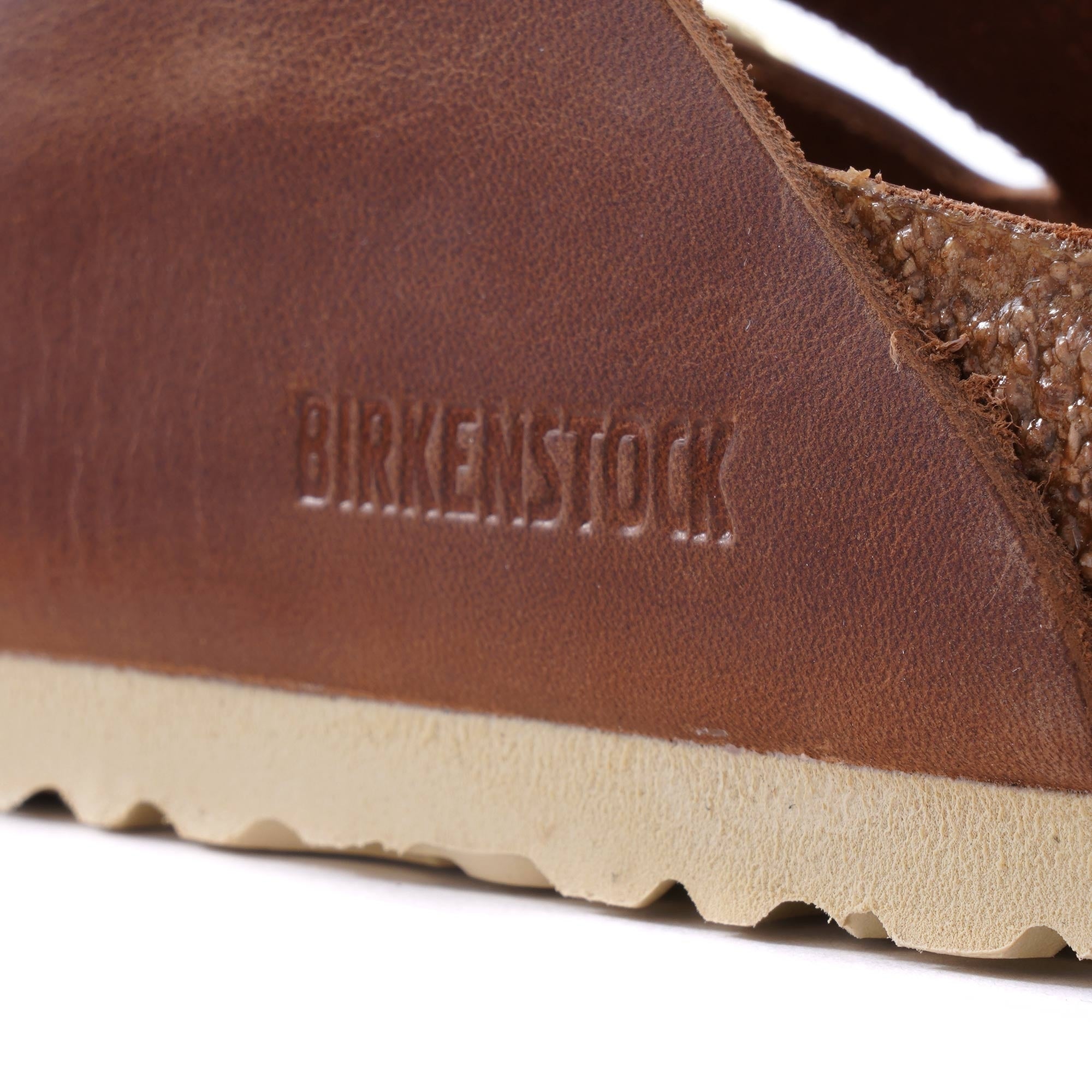Arizona Big Buckle Oiled Leather - Cognac