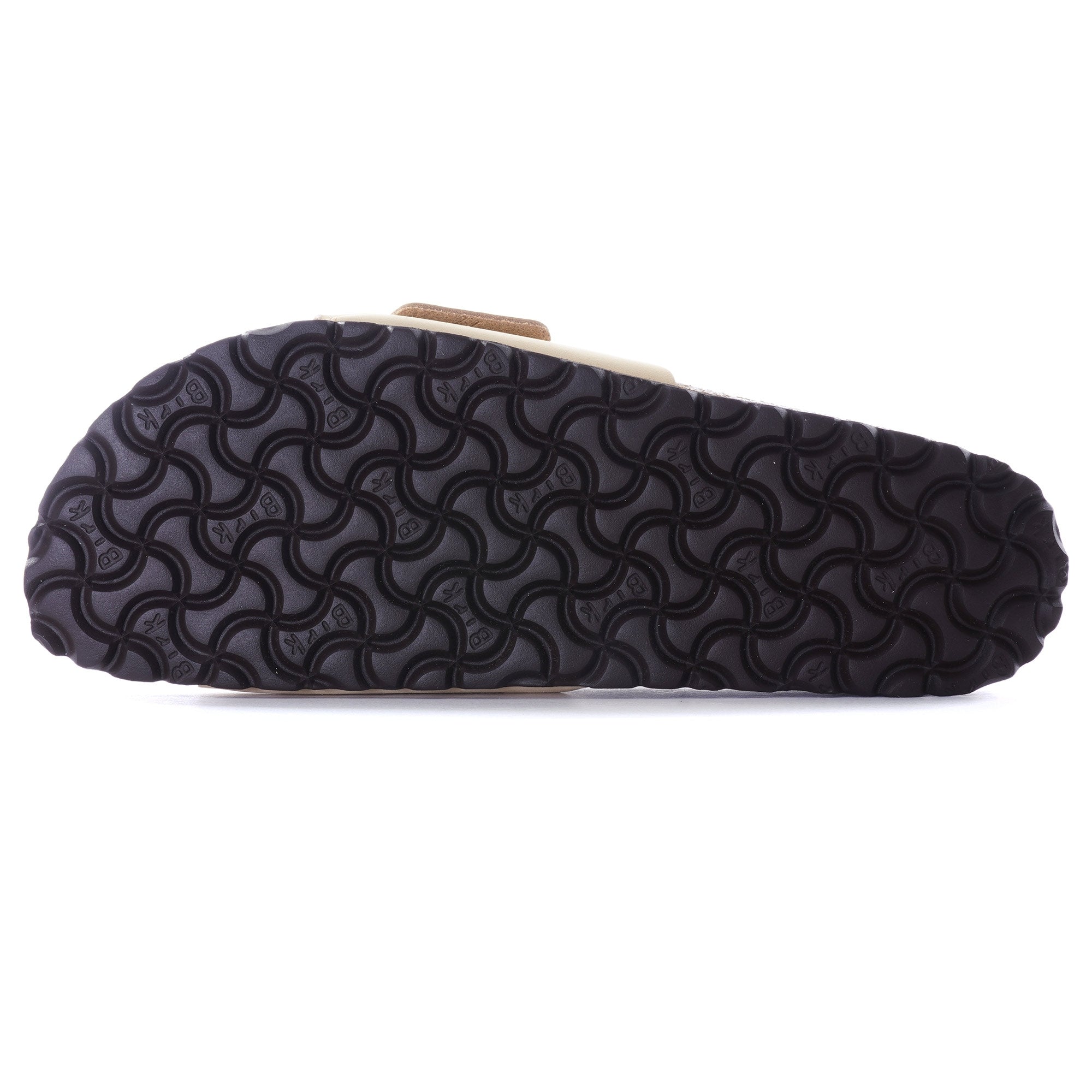 Madrid Big Buckle Nubuck Leather - Almond