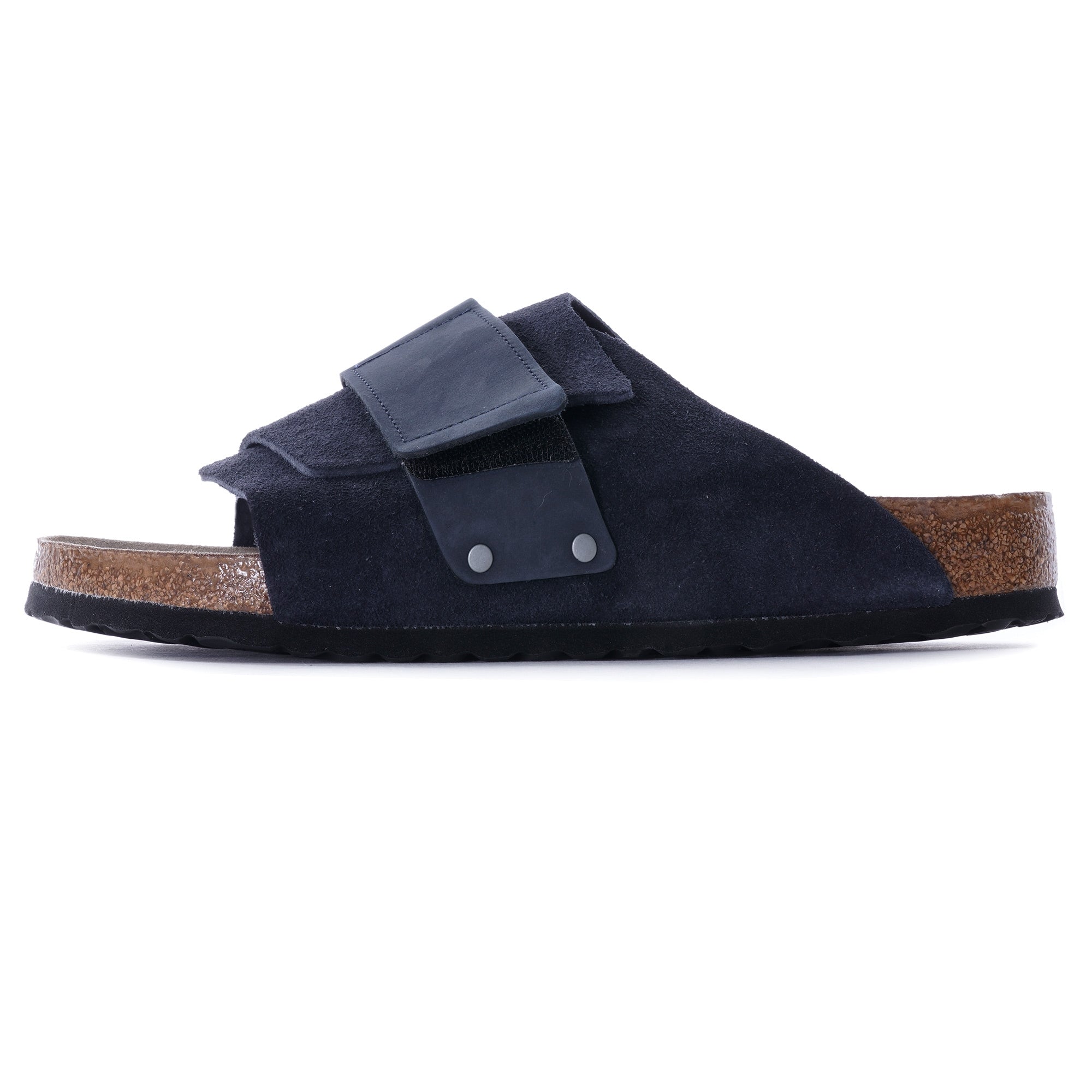 Kyoto Soft Footbed Nubuck Suede Leather - Midnight