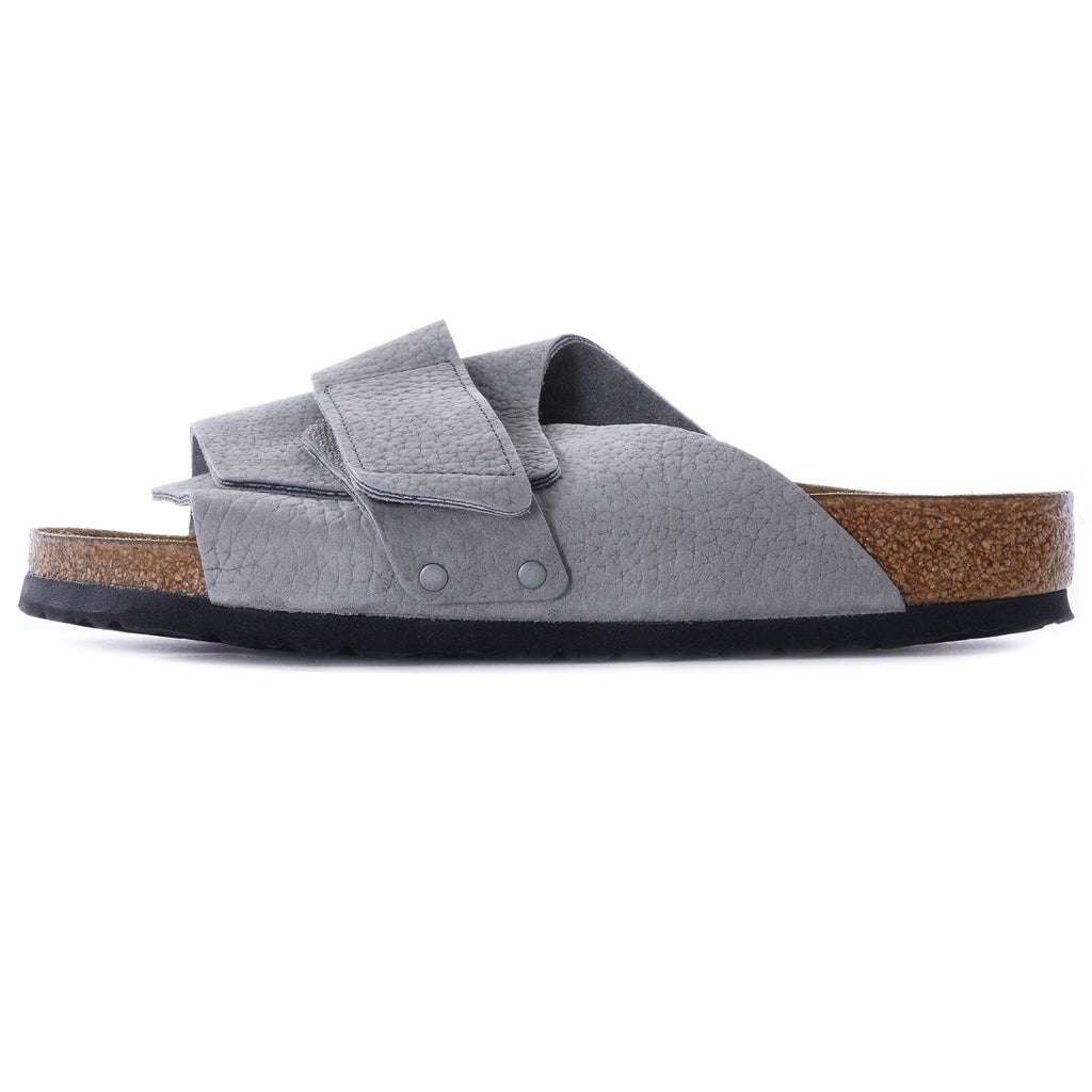 Kyoto Soft Footbed Nubuck Suede Leather - Whale Grey