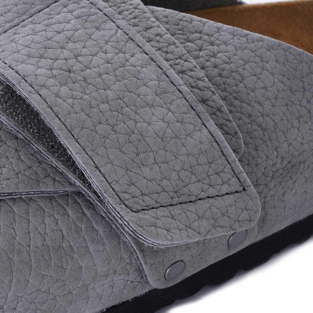 Kyoto Soft Footbed Nubuck Suede Leather - Whale Grey