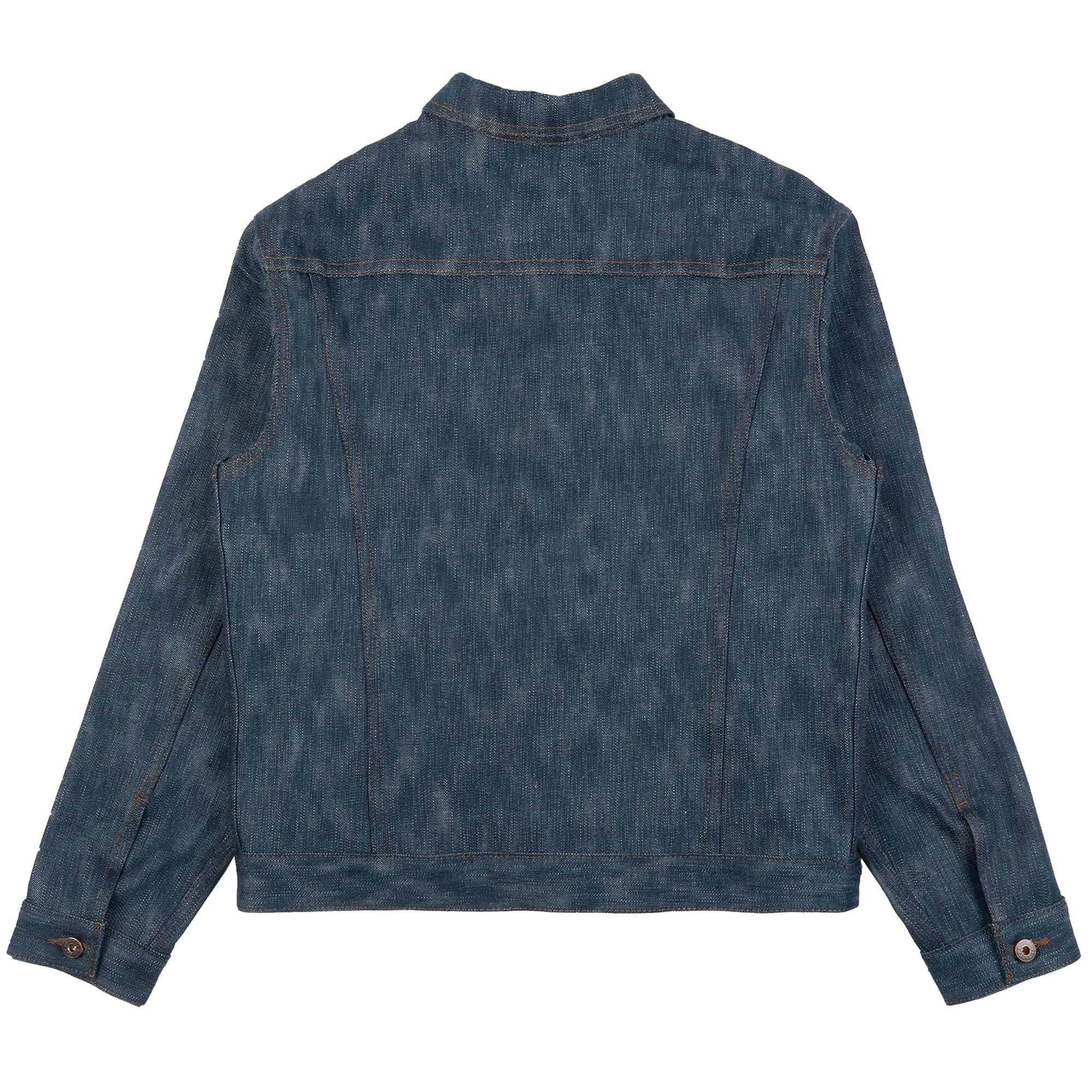 x Rick & Morty Pickle Rick "Solenya" Selvedge Denim Jacket -  Indigo