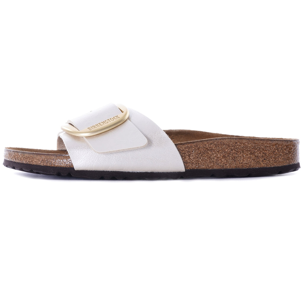 Madrid Big Buckle - Pearl White