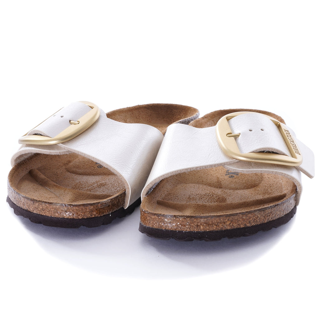 Madrid Big Buckle - Pearl White