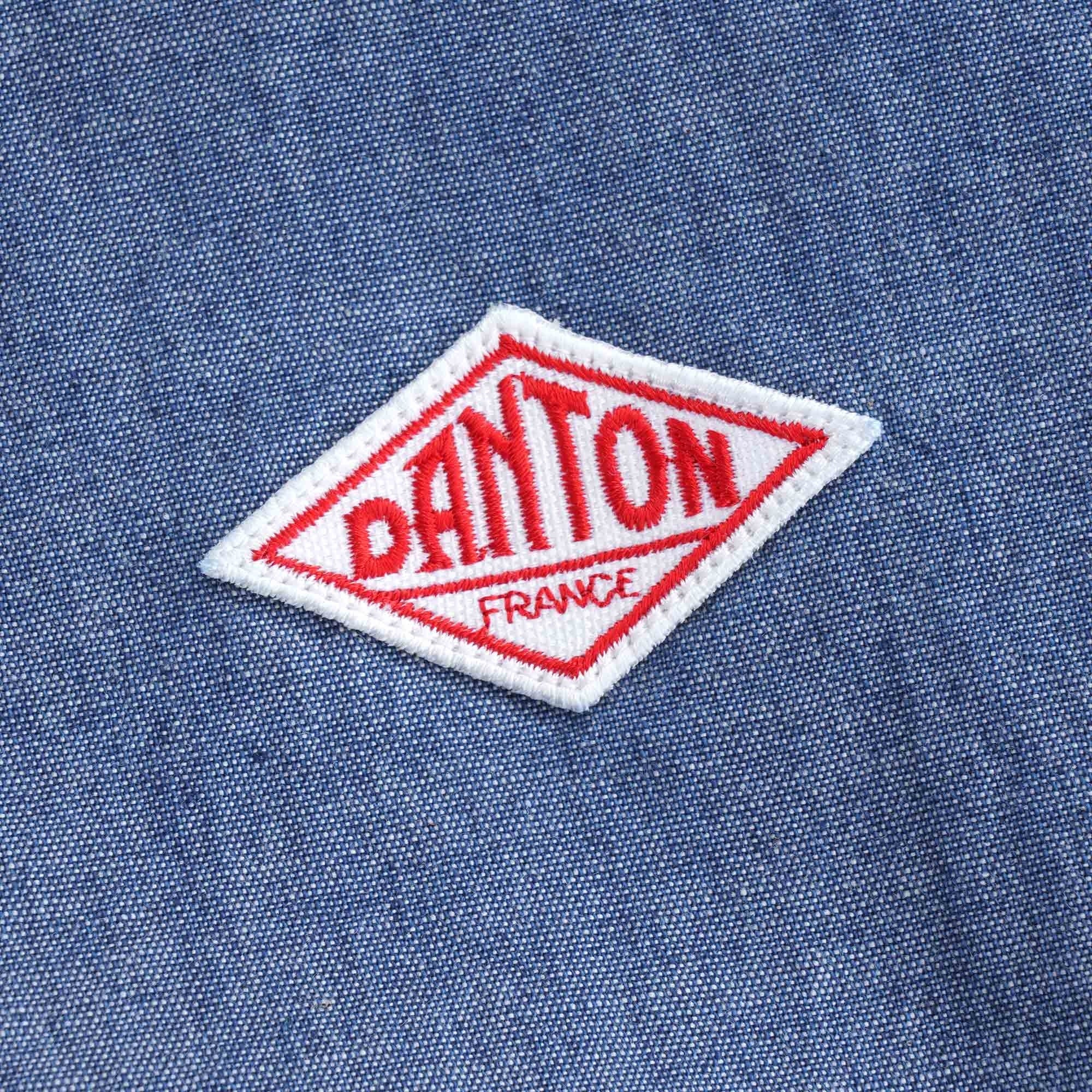Chambray Pullover Short Sleeve Shirt - Indigo