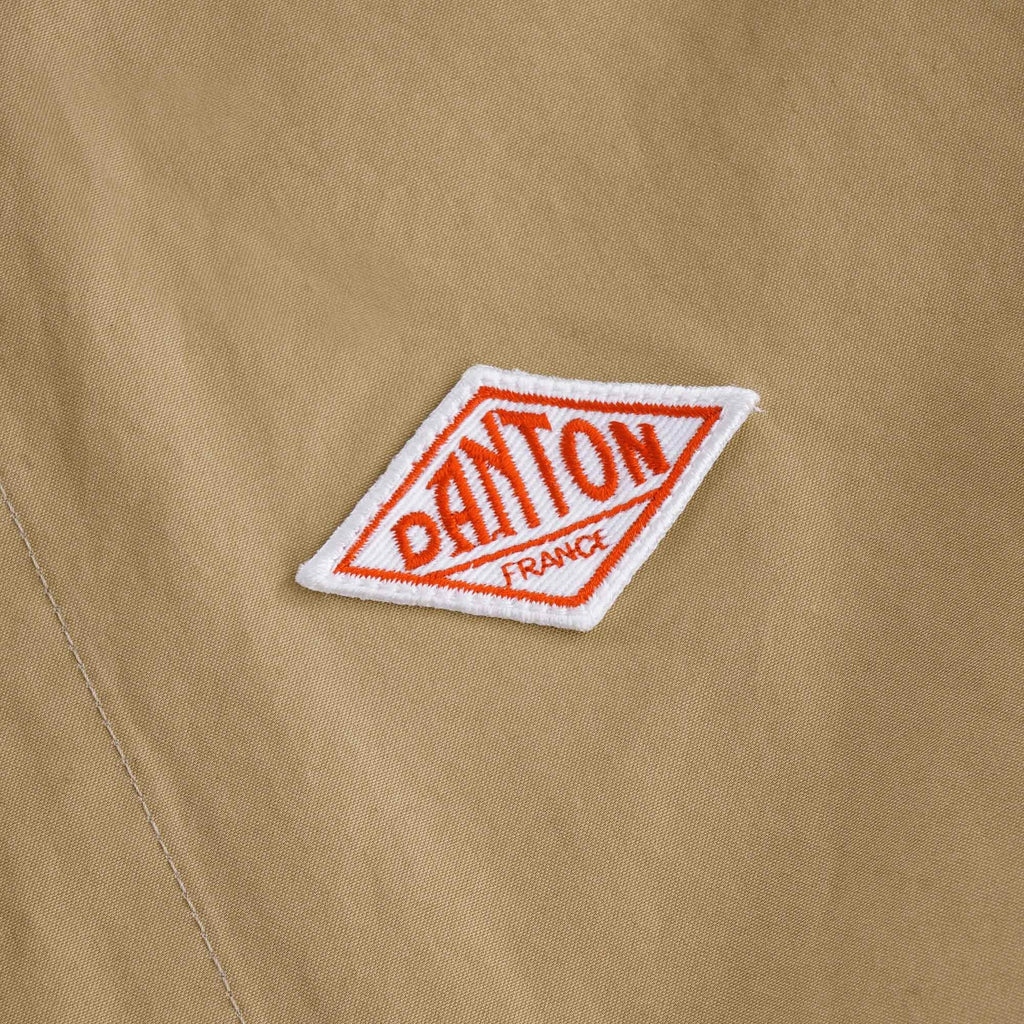 Down Proof Hooded Jacket - Tan