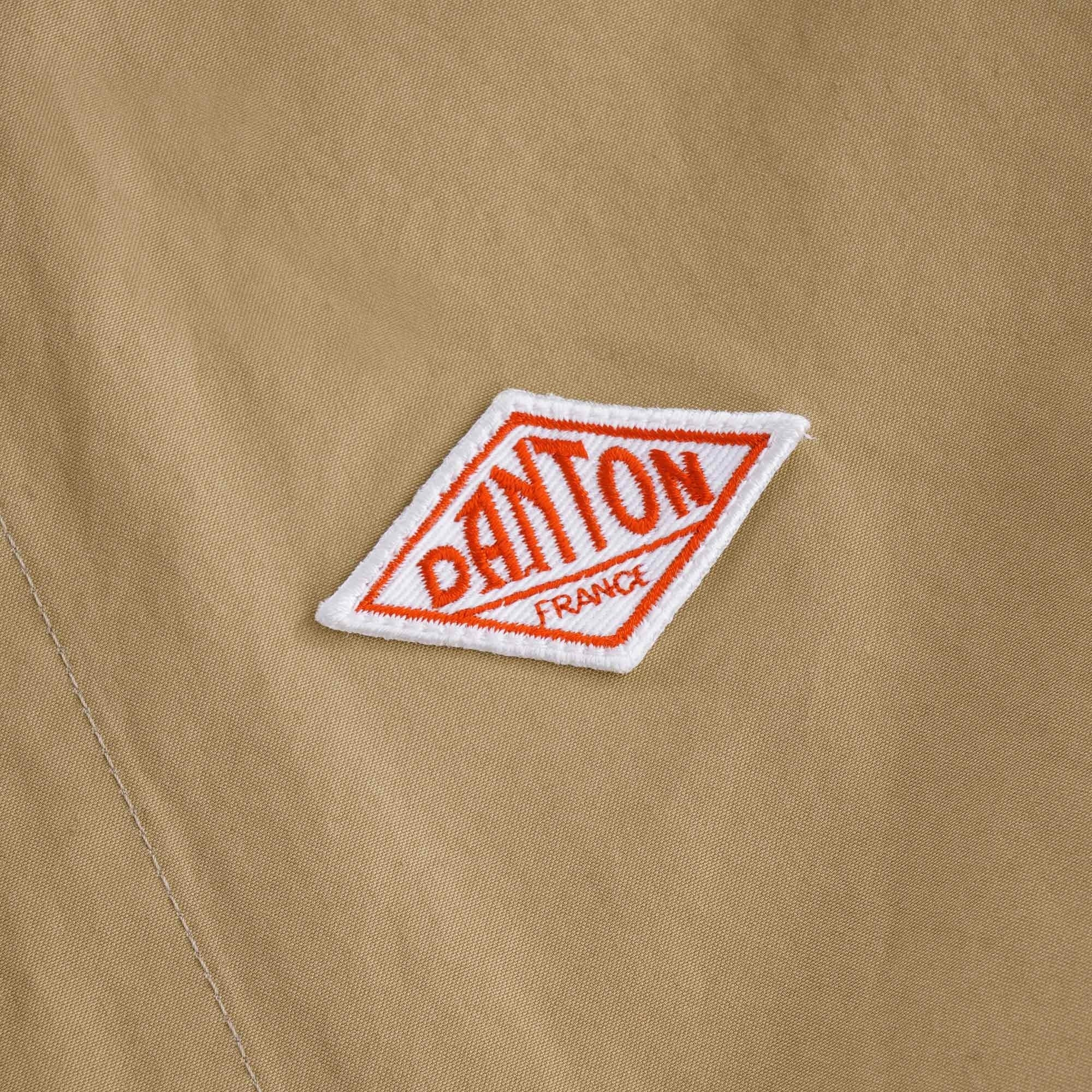 Down Proof Hooded Jacket - Tan