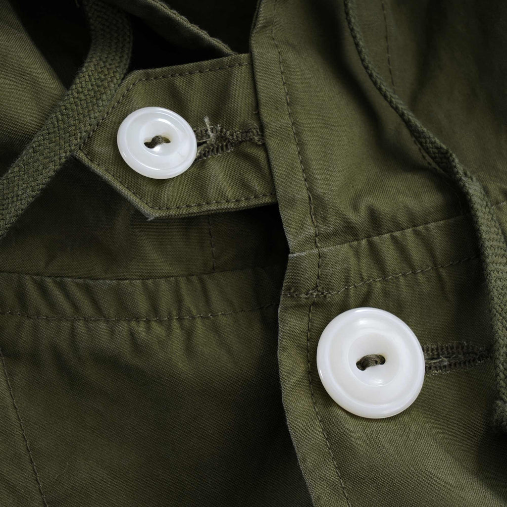Down Proof Hooded Jacket - Olive