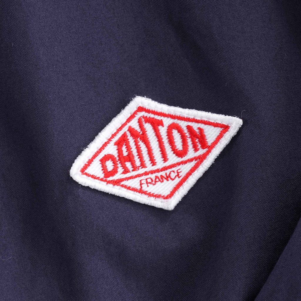Rounded Collar Jacket - Navy
