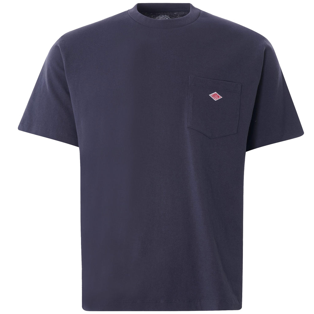 Pocket Tee - Grey Navy