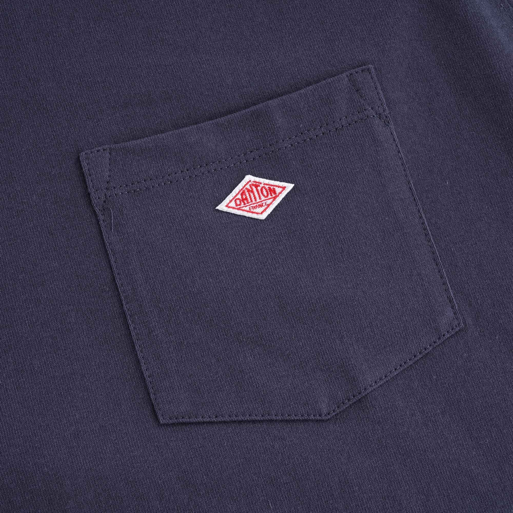 Pocket Tee - Grey Navy