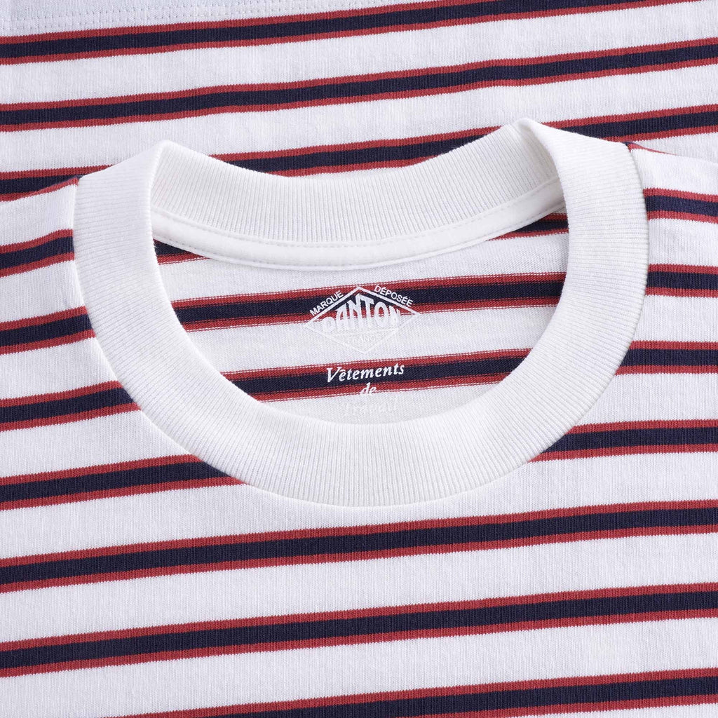 Pocket Tee - White/Red