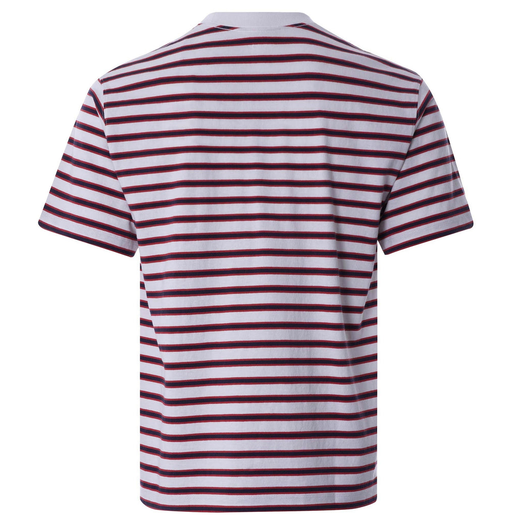 Pocket Tee - White/Red