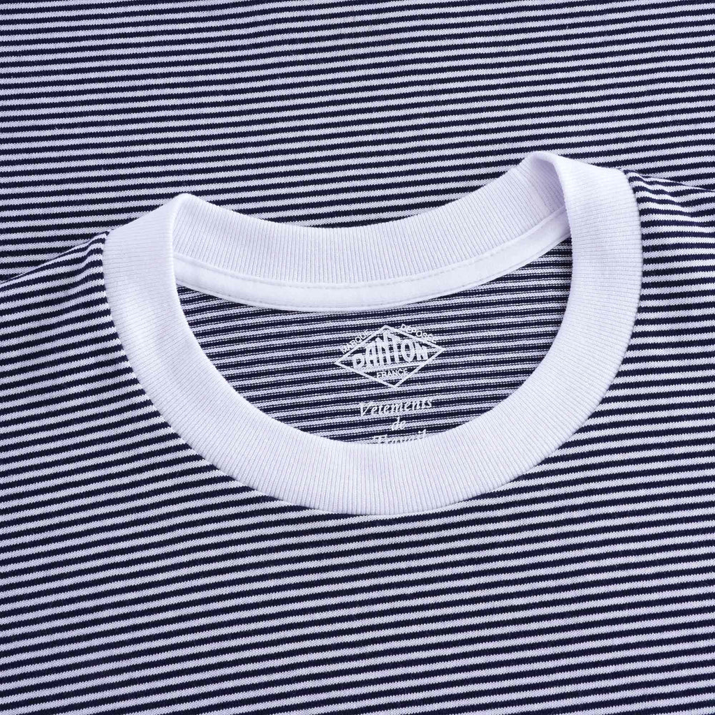 Pocket Tee - White/Navy