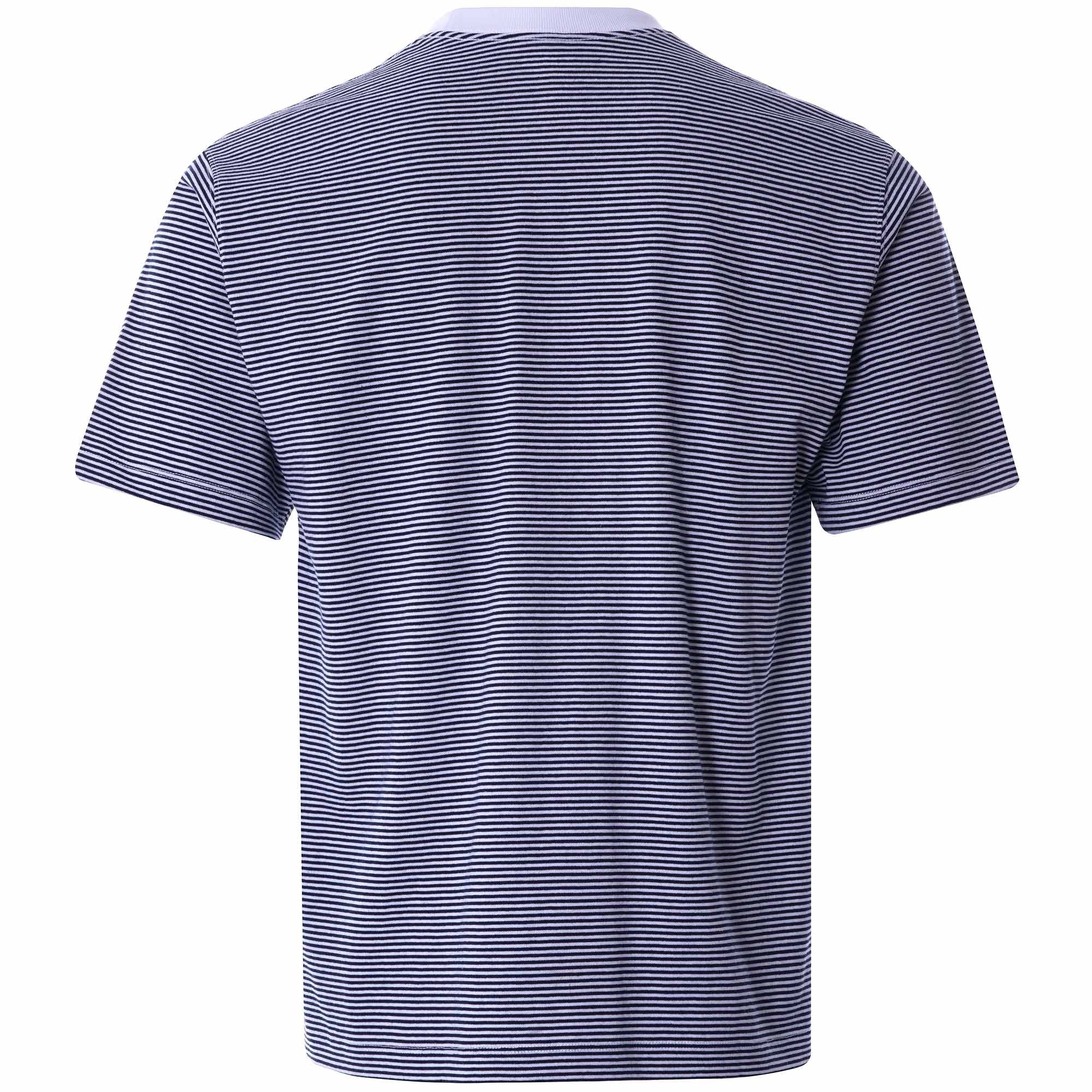 Pocket Tee - White/Navy