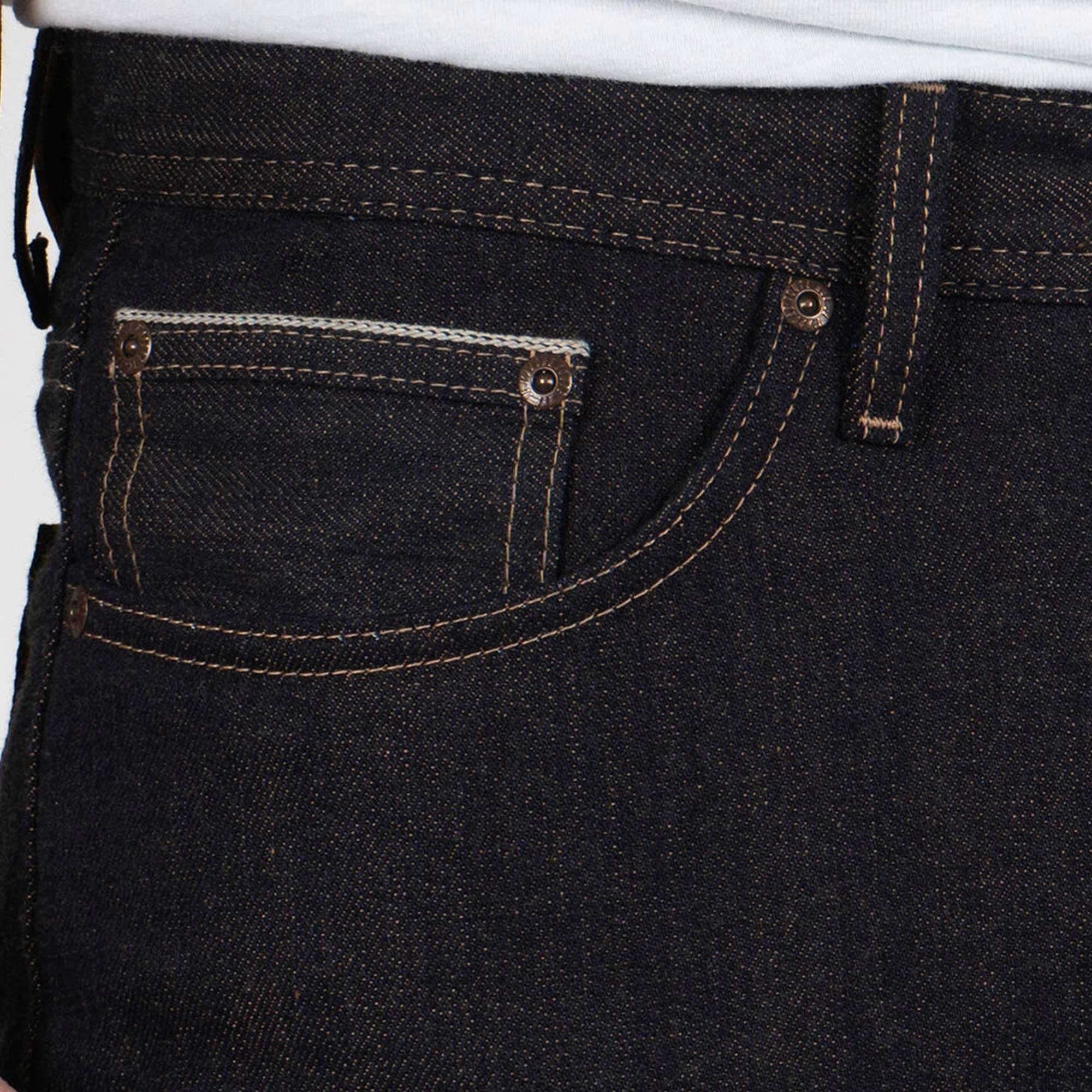 Weird Guy Brown Fox Selvedge - Indigo
