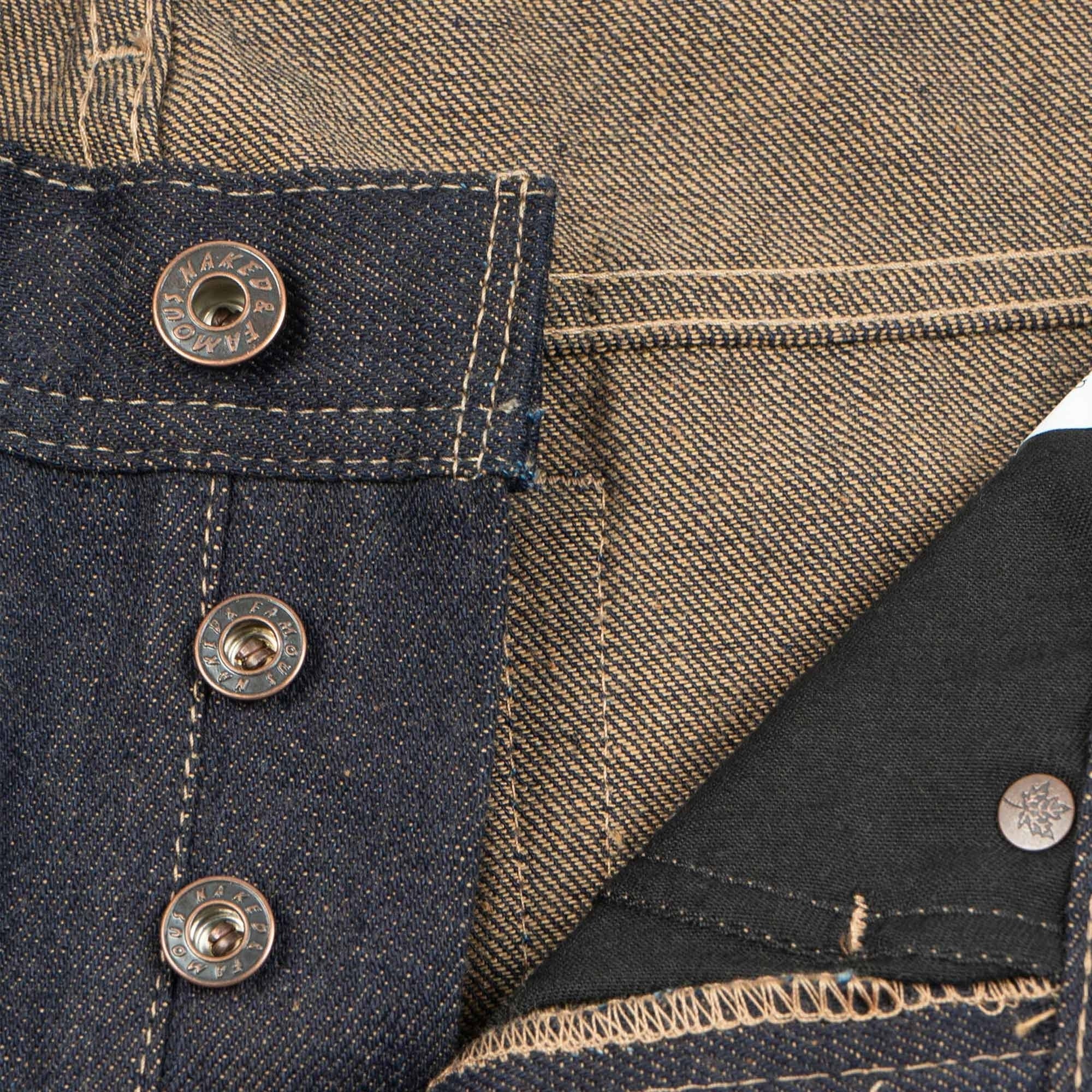 Weird Guy Brown Fox Selvedge - Indigo