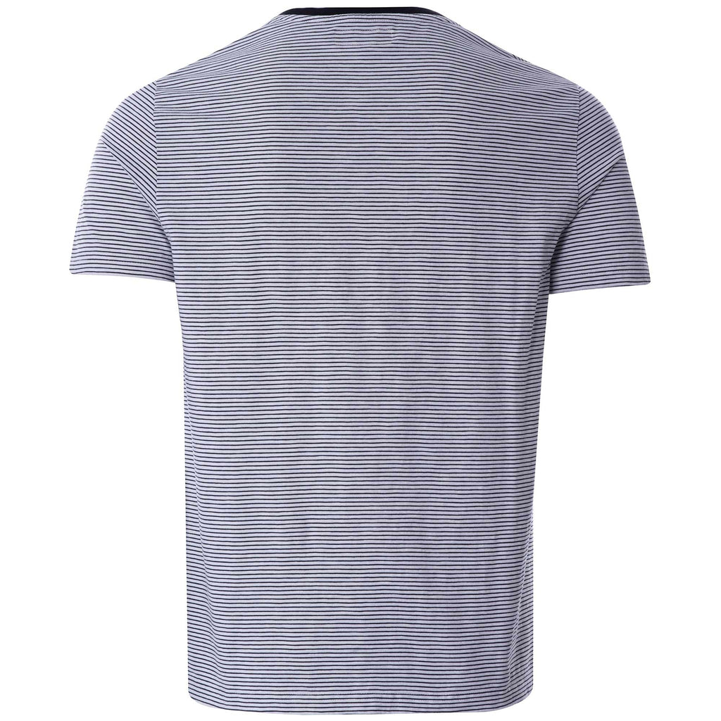 CT03 Crew Neck T-Shirt - White/Charcoal