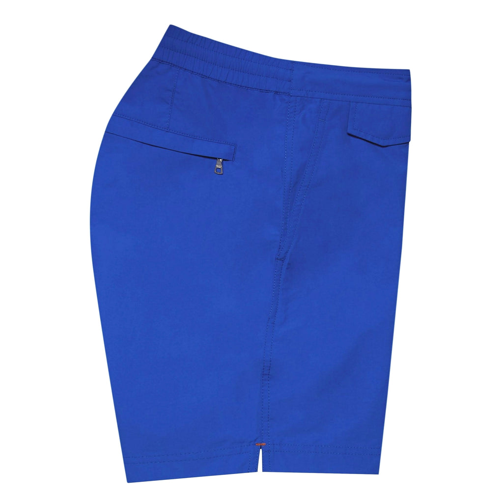 Standard Mid Length Swim Shorts - Sky Diver Blue