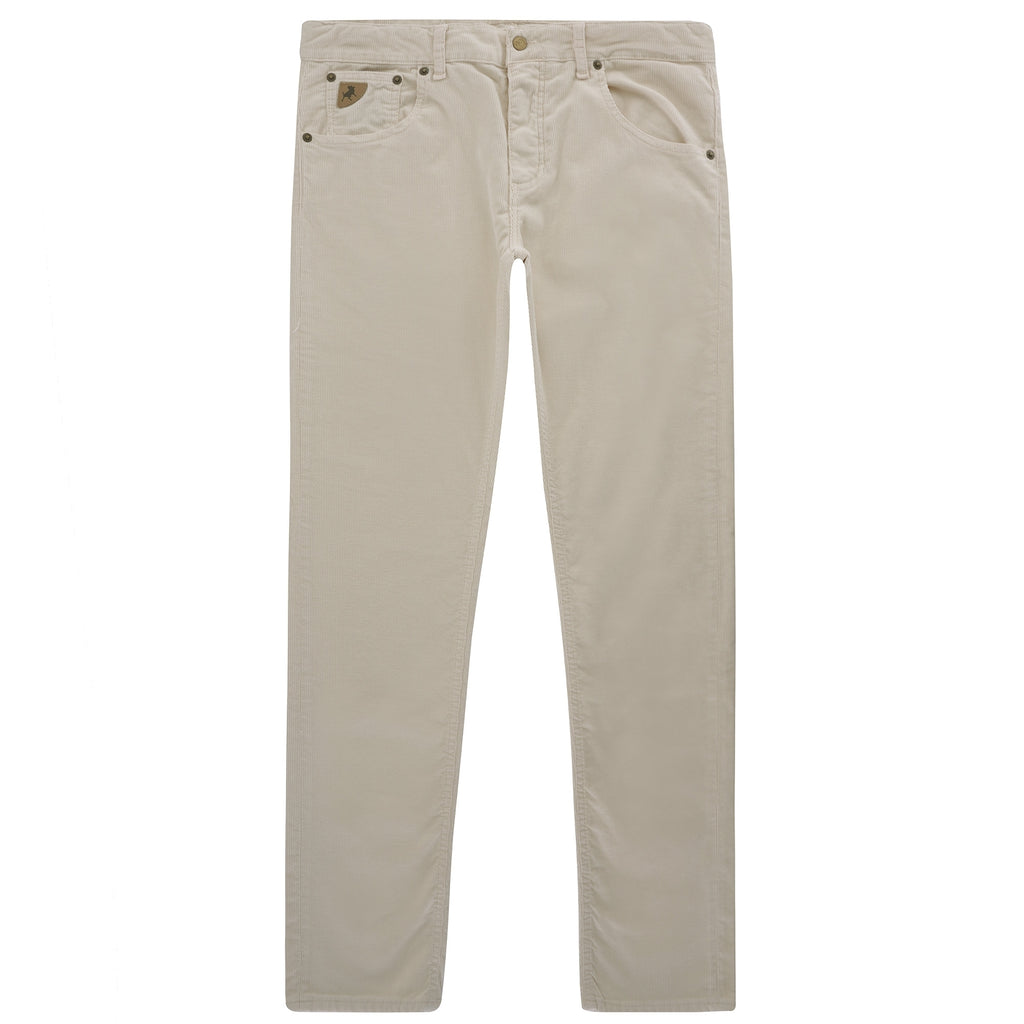 Sierra Thin Cord Trousers - Ecru