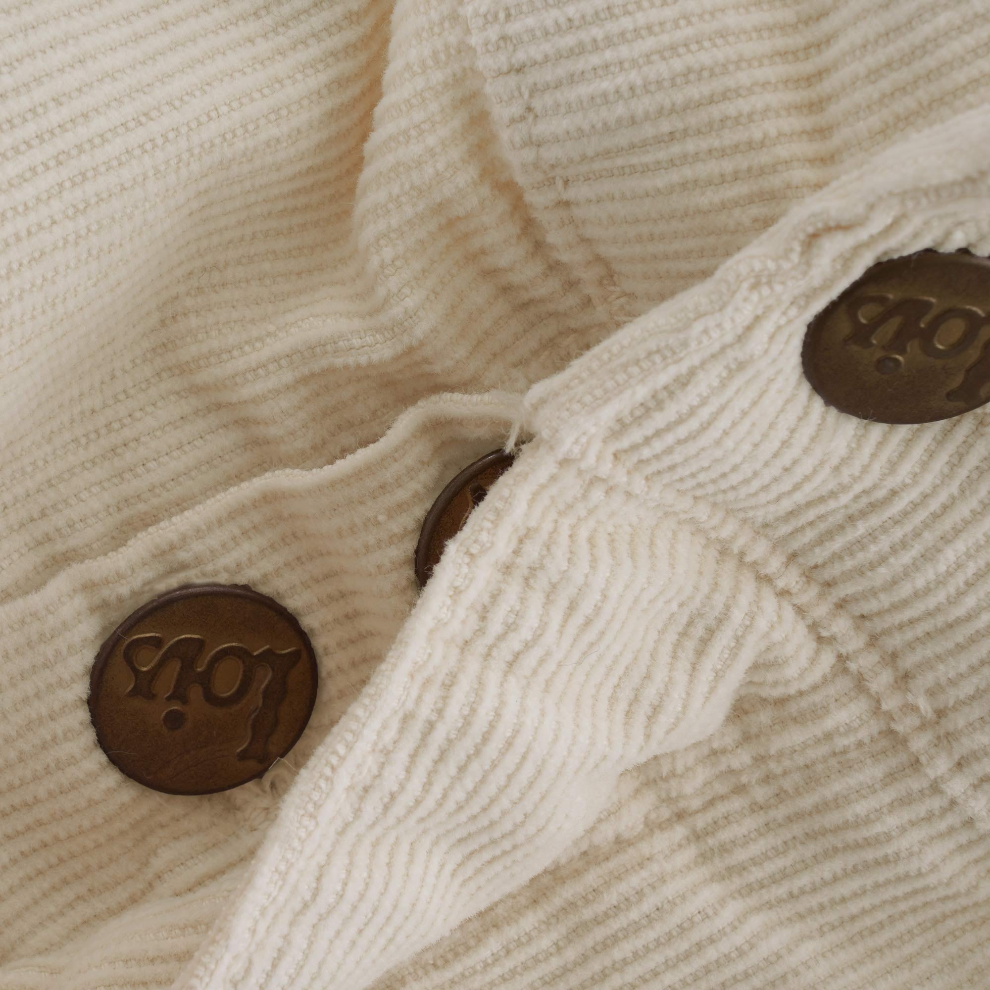 Sierra Thin Cord Trousers - Ecru