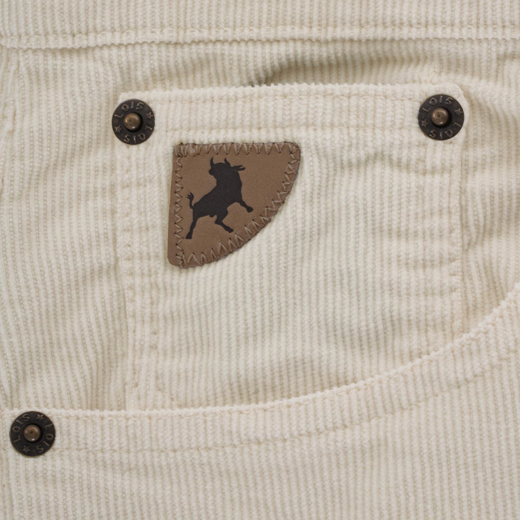 Sierra Thin Cord Trousers - Ecru