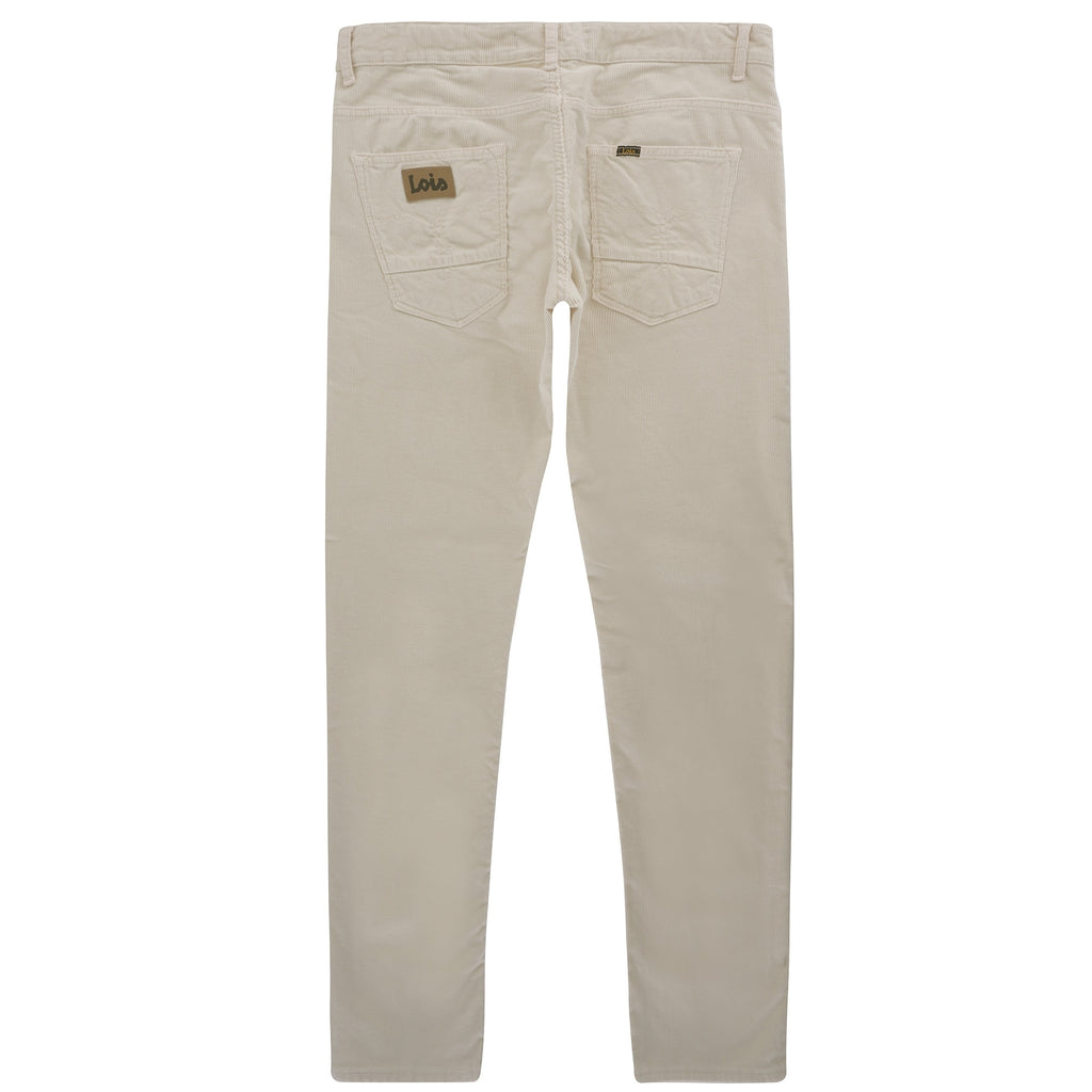 Sierra Thin Cord Trousers - Ecru