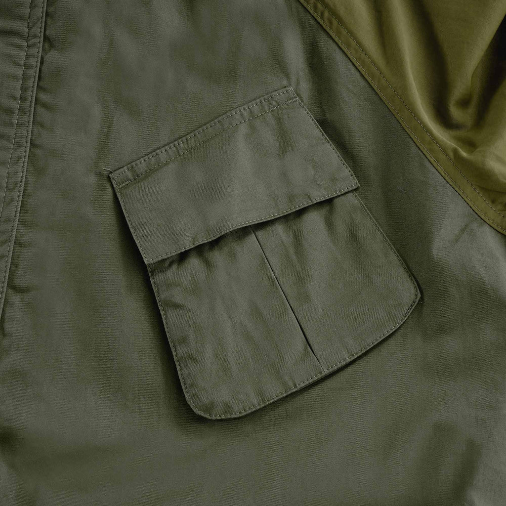 Two Tone Mountain Parka - Green