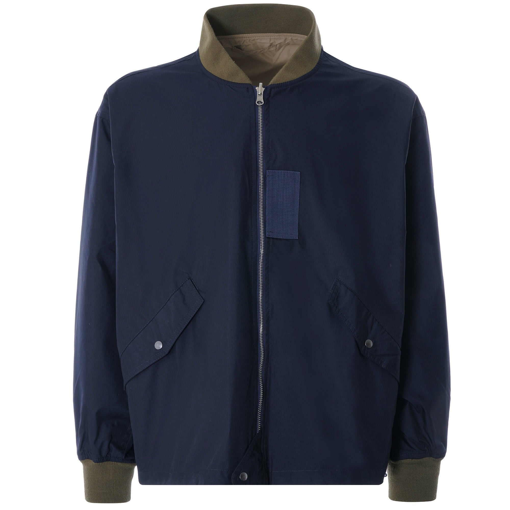 Big L2 Reversible Parka - Navy/Khaki