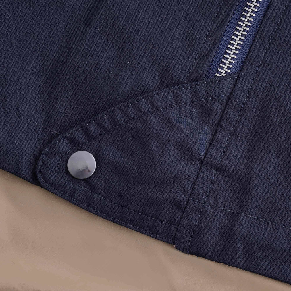 Big L2 Reversible Parka - Navy/Khaki