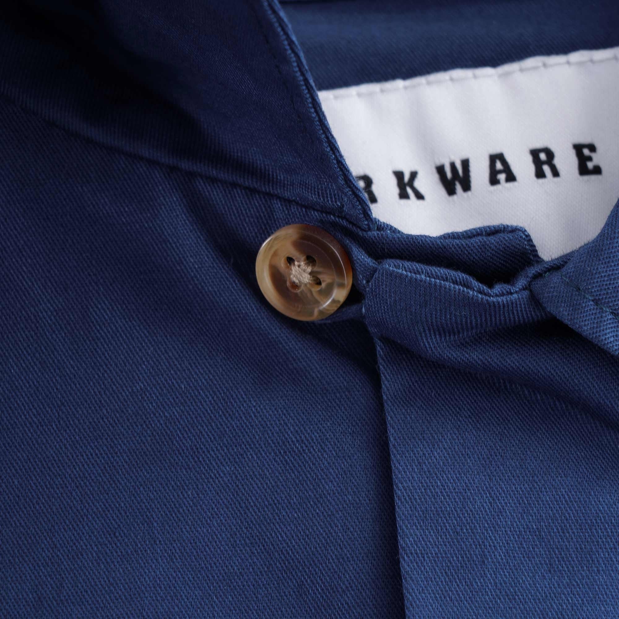 Oversized Cuba Shirt - Navy