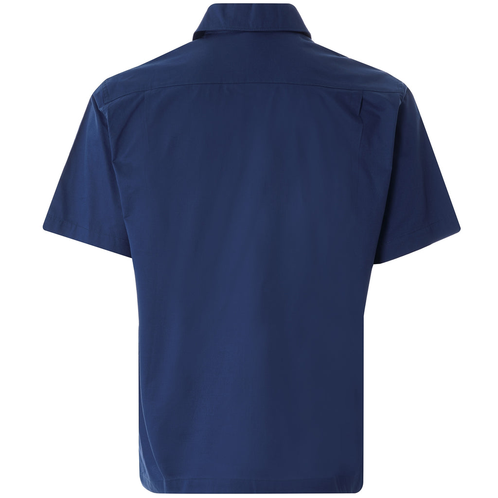 Oversized Cuba Shirt - Navy