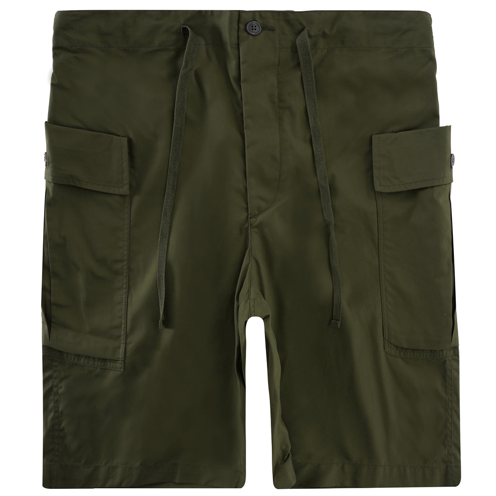 Side Pocket Shorts - Green