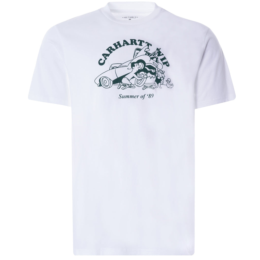 Flat Tire T-Shirt - White