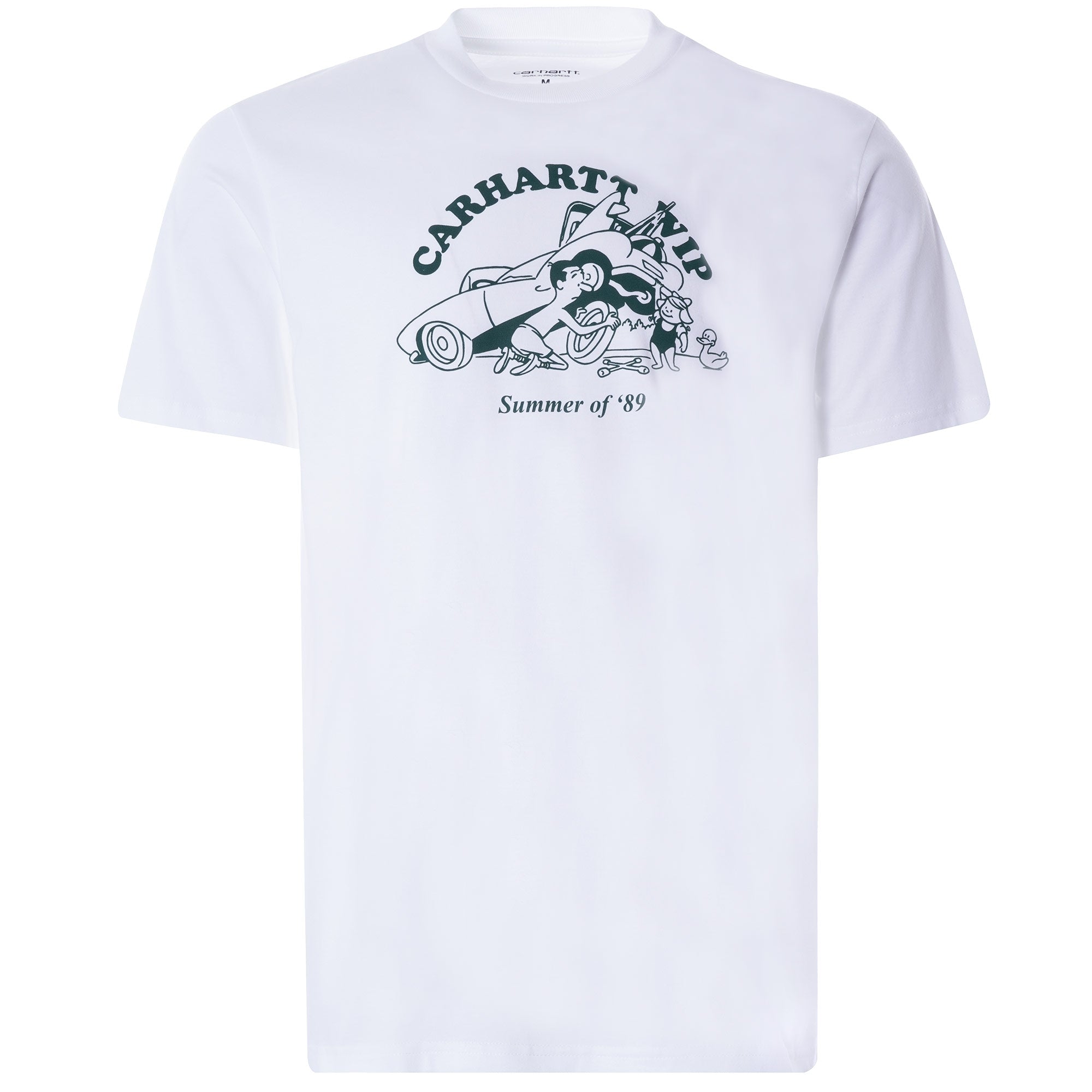 Flat Tire T-Shirt - White