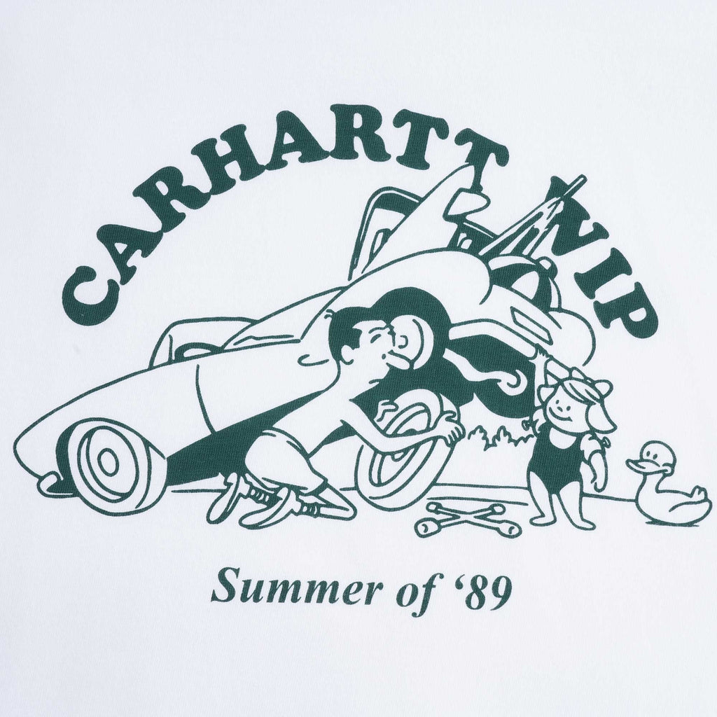 Flat Tire T-Shirt - White