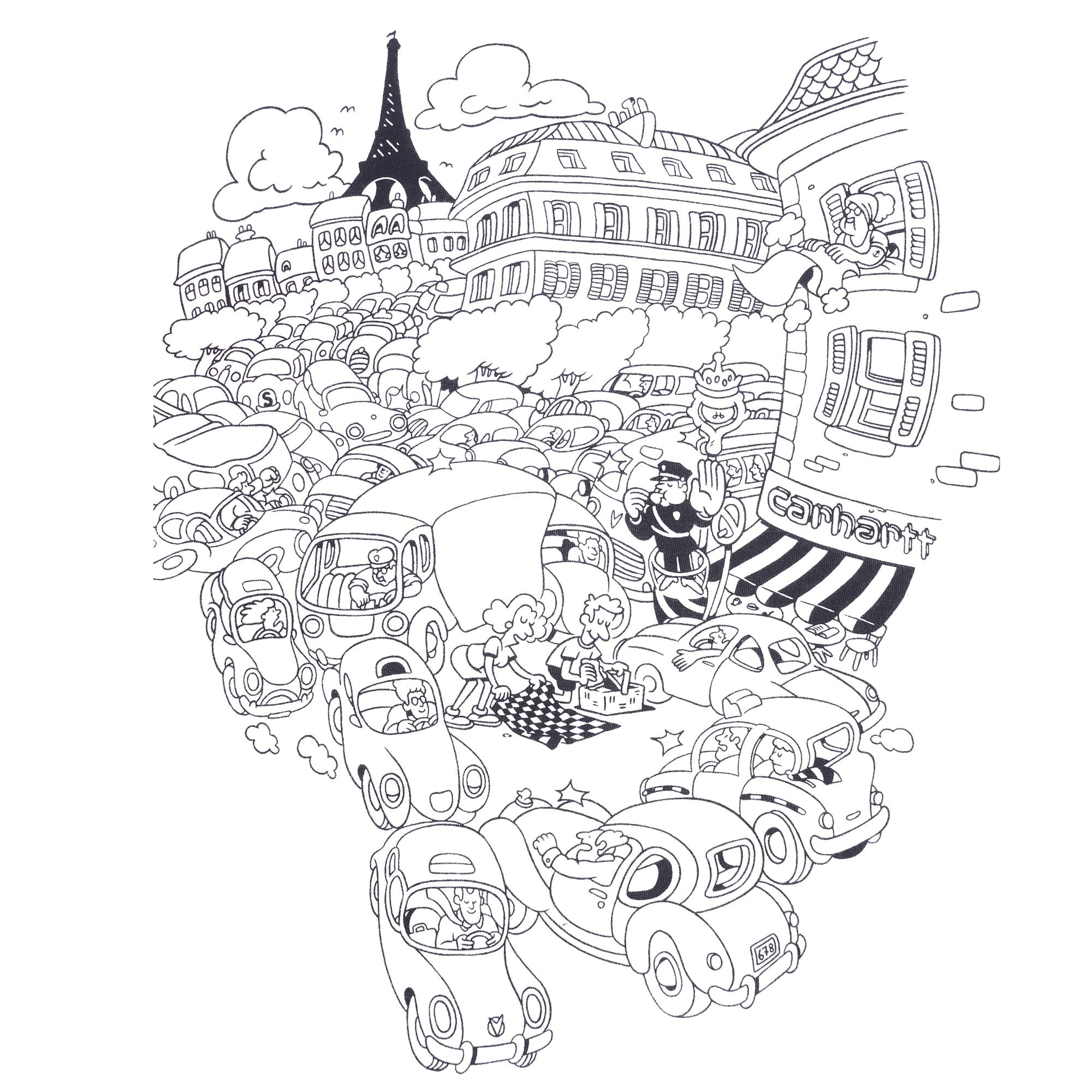 Picnic In Paris - White