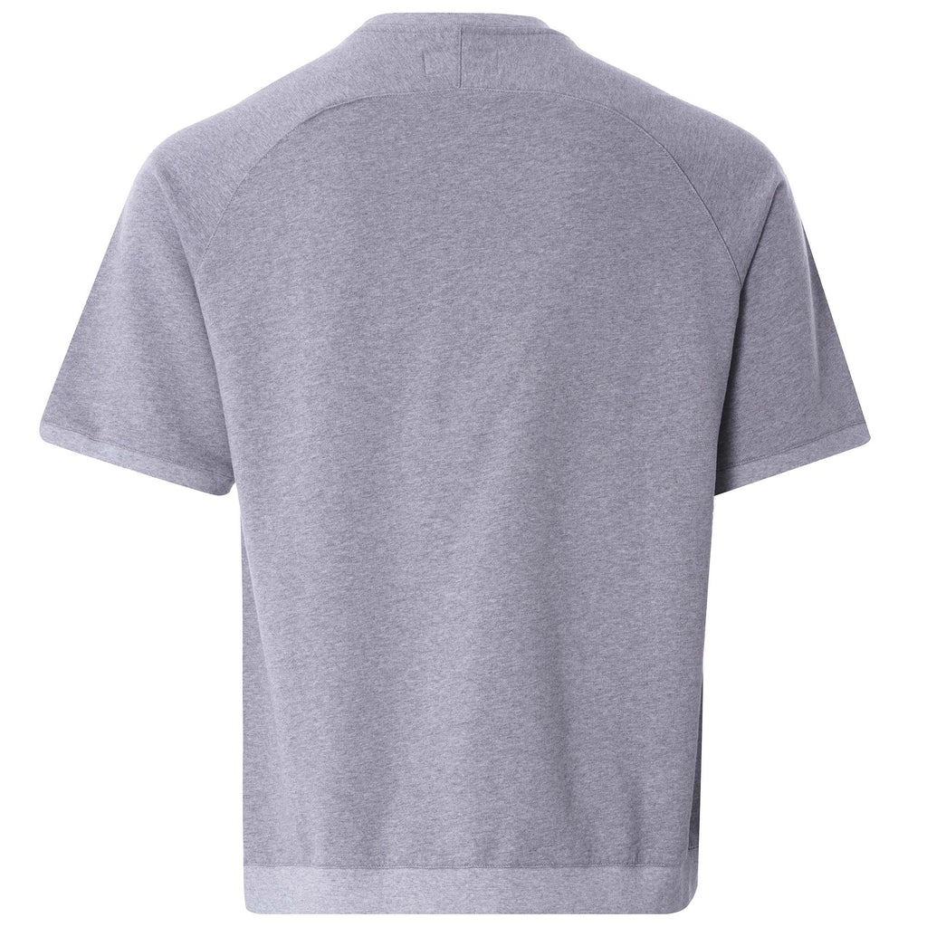 Universal Works Short Sleeve Crew Marl Fleece Ð Grey