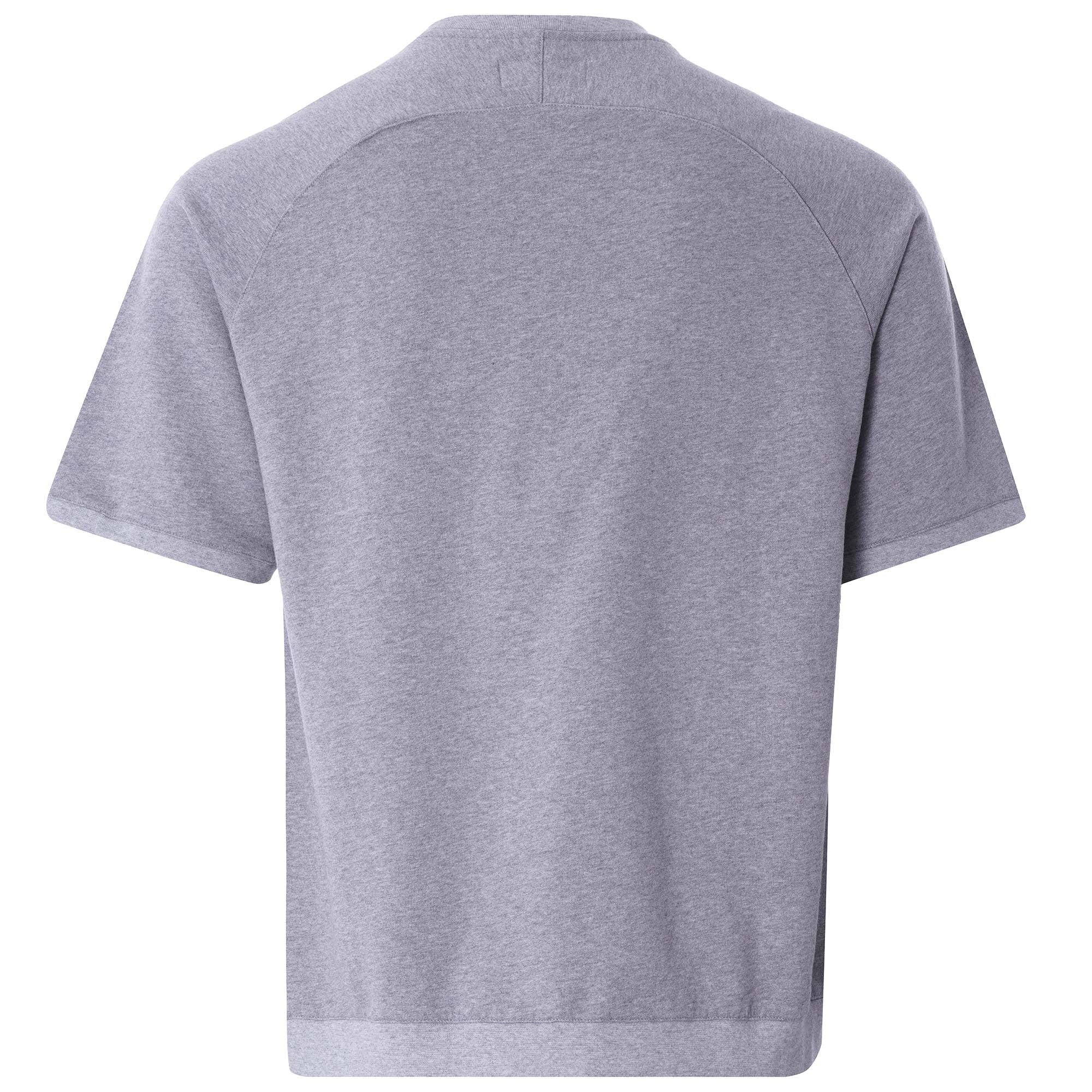 Universal Works Short Sleeve Crew Marl Fleece Ð Grey