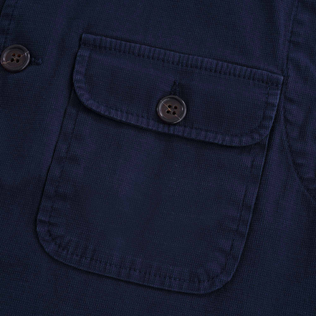 Battleman Waistcoat Fine Weave cotton Ð Navy